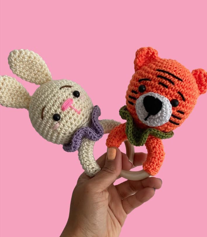 Sonajeros Amigurumi
