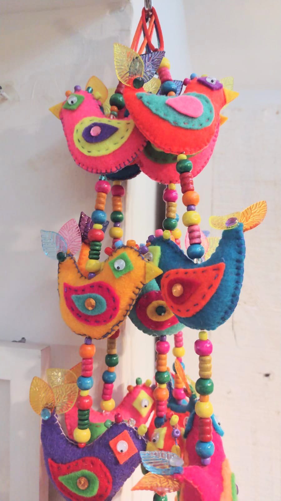 Colgante x 5 Pajaritos