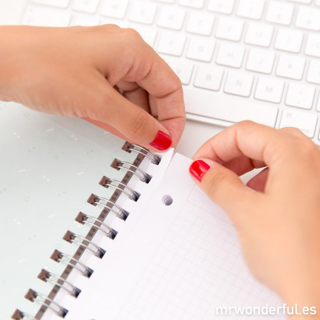 Libreta grande - Hoy estoy de muy buen rollito