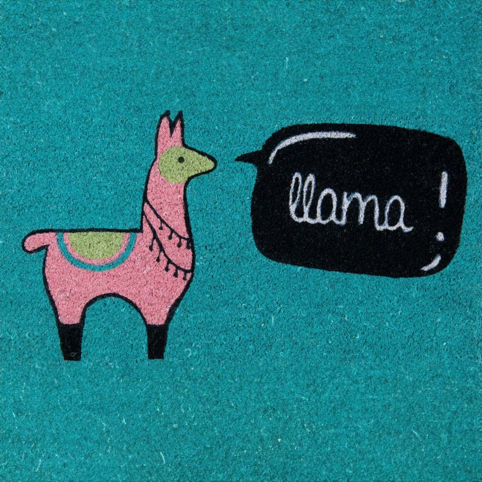 Felpudo Llama