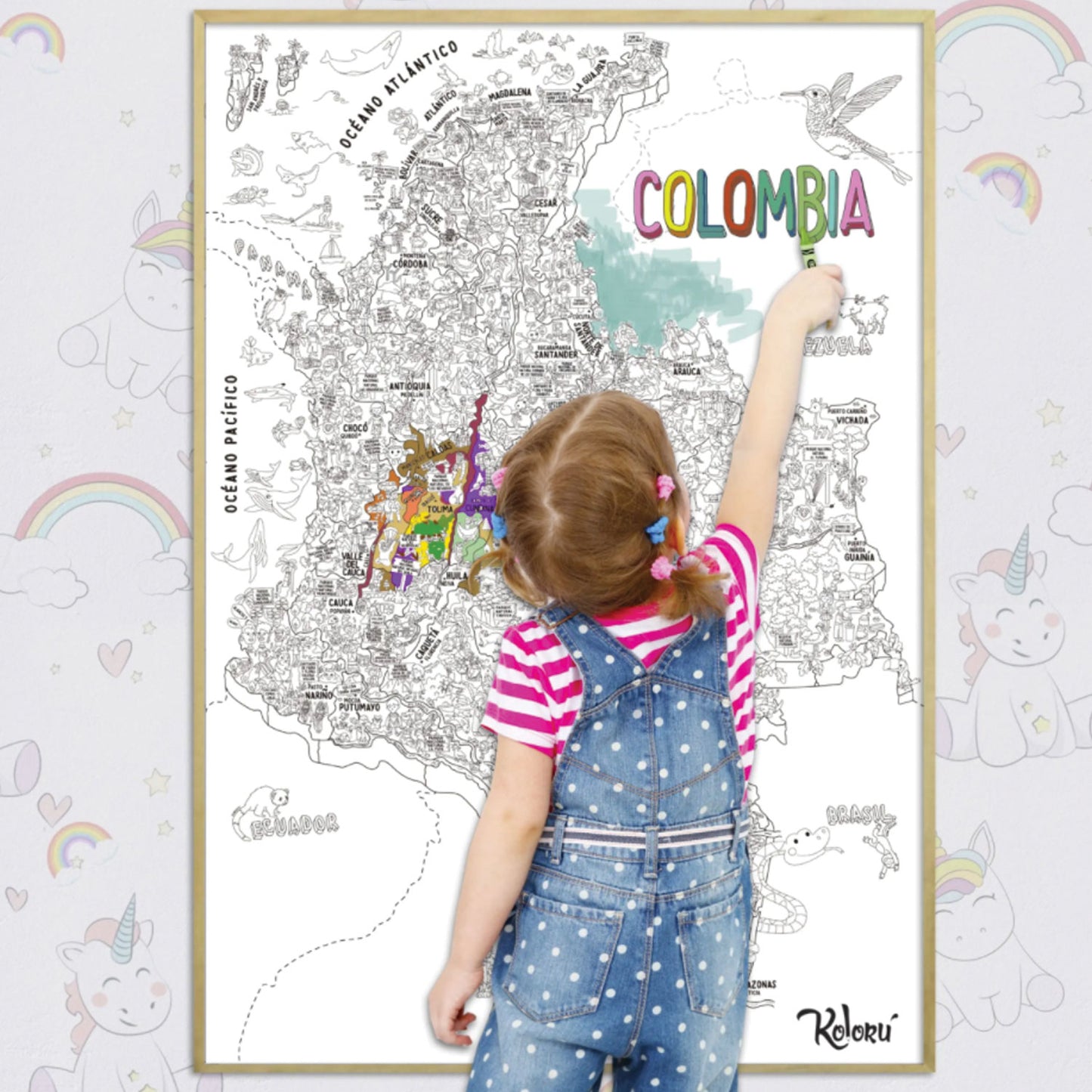 Poster para Colorear