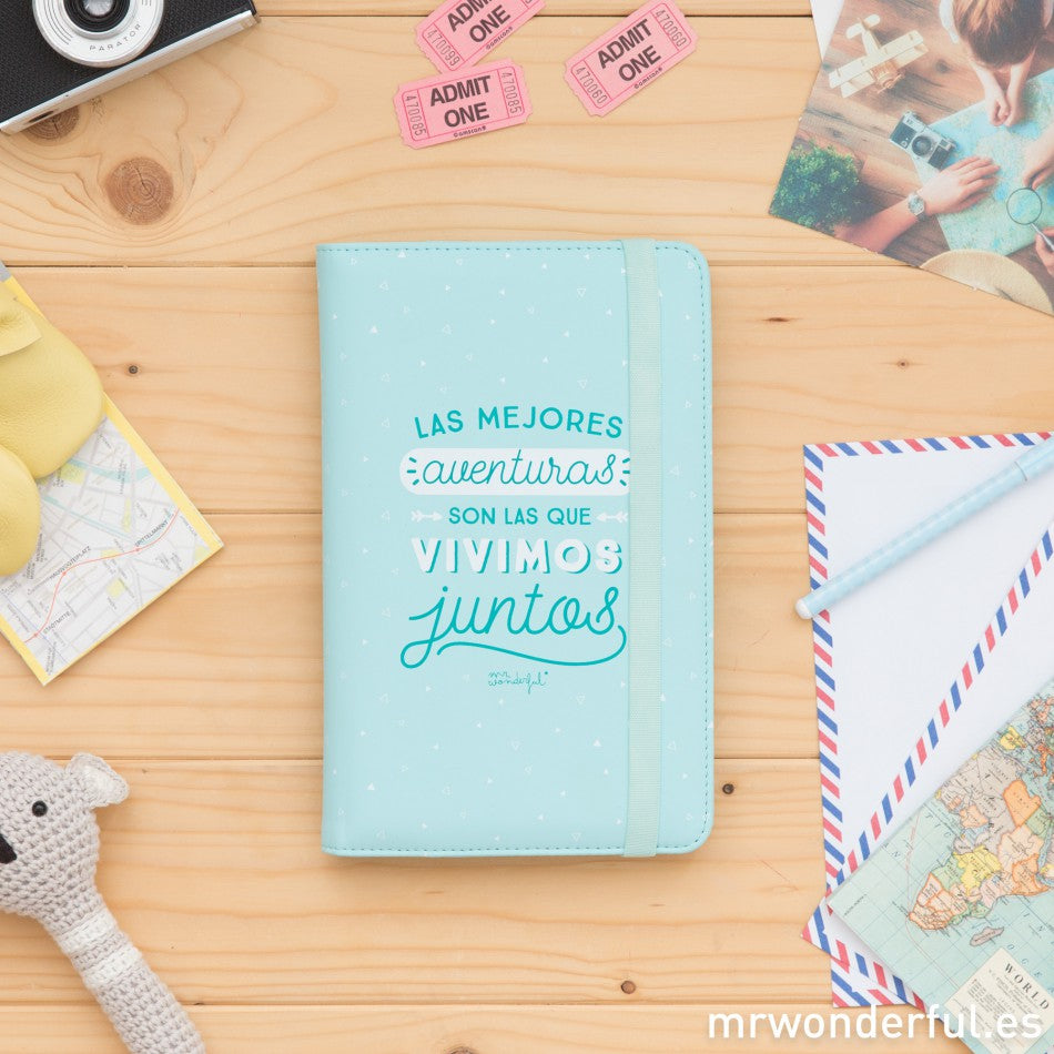 Portadocumentos - Las mejores aventuras son las que vivimos juntos